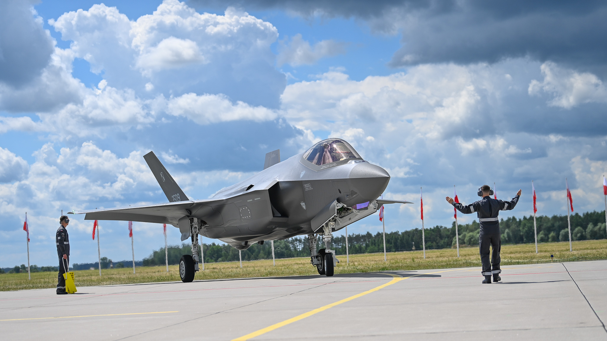 F-35 w Łasku